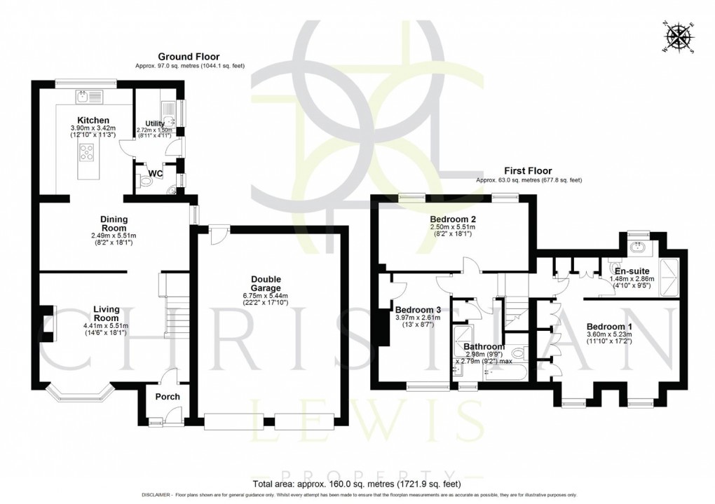 Floorplan for Binton Hill, Binton, Stratford-Upon-Avon