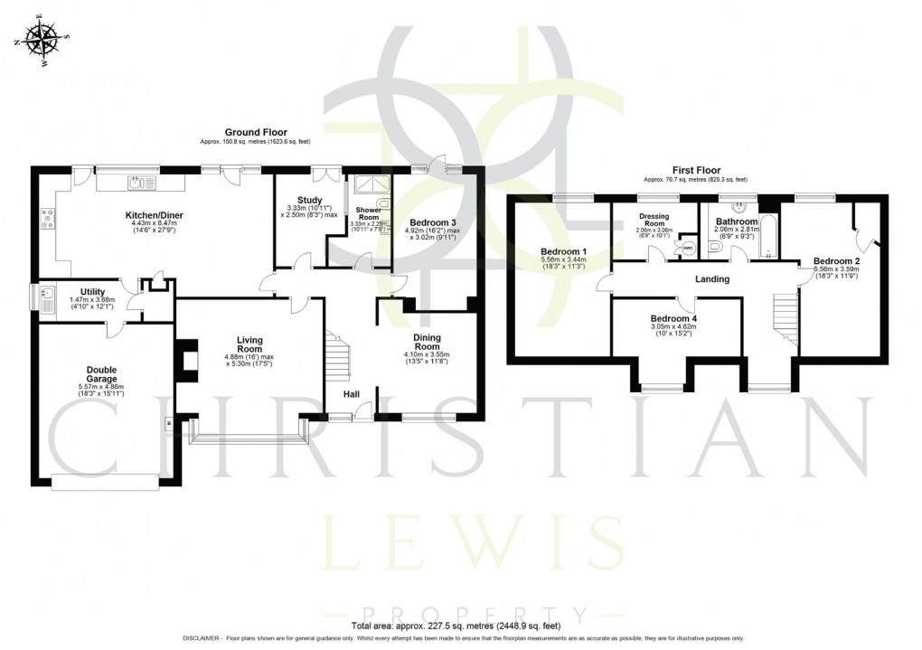 Floorplan for Twyford, Evesham