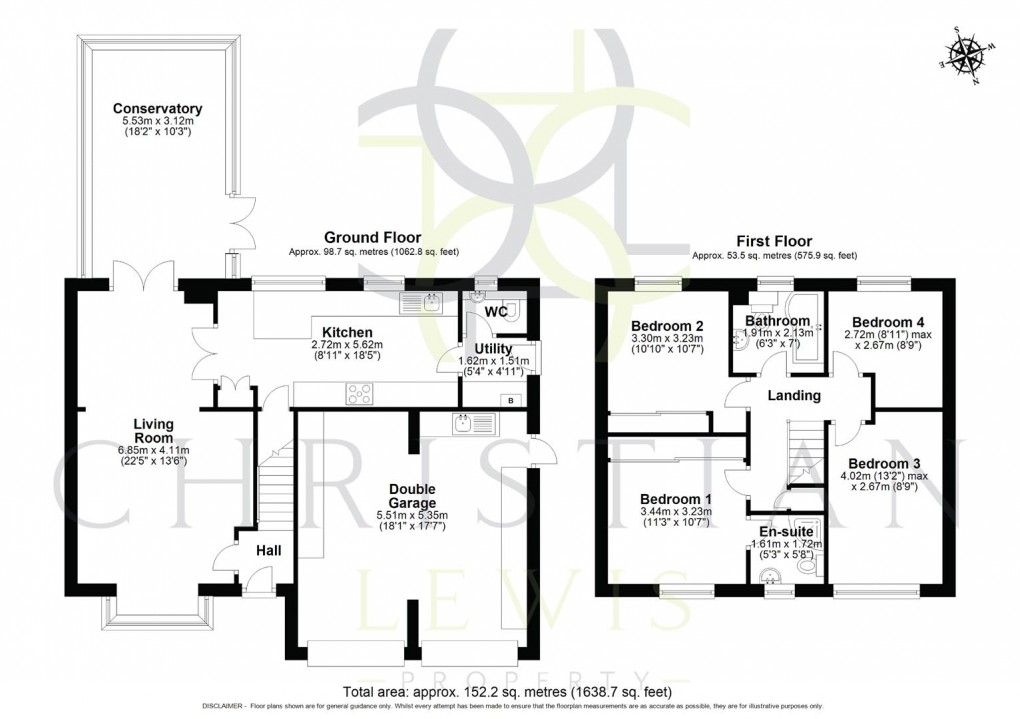 Floorplan for Blackberry Way, Evesham