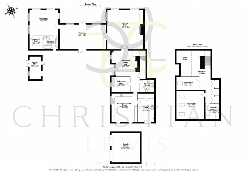 Floorplan for Abbey Manor, Evesham