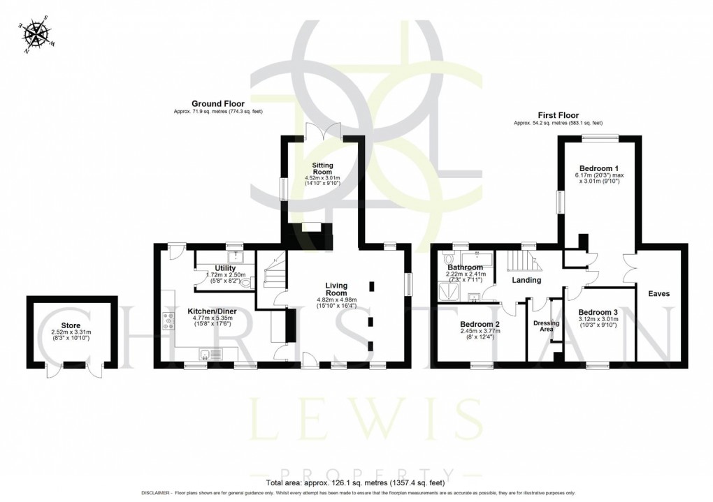 Floorplan for Station Road, Salford Priors, Evesham