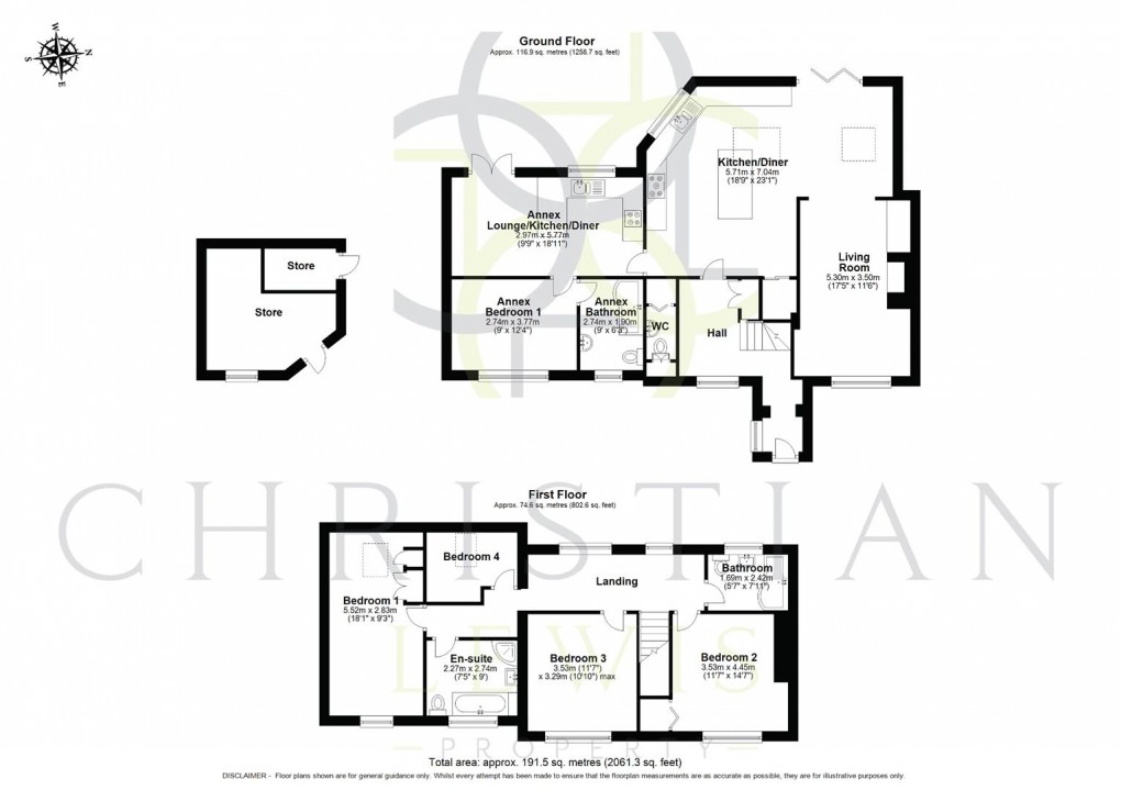 Floorplan for Sandscroft Avenue, Broadway