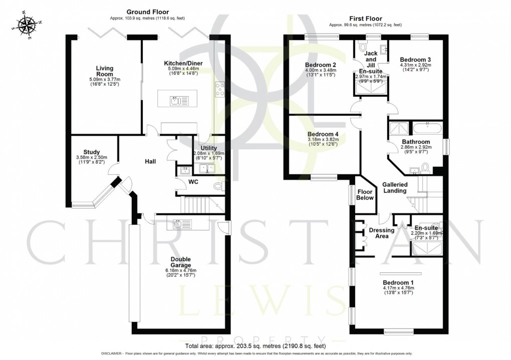 Floorplan for Murcot Road, Childswickham, Broadway