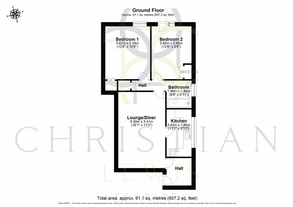 Floorplan for High Street, Badsey, Evesham