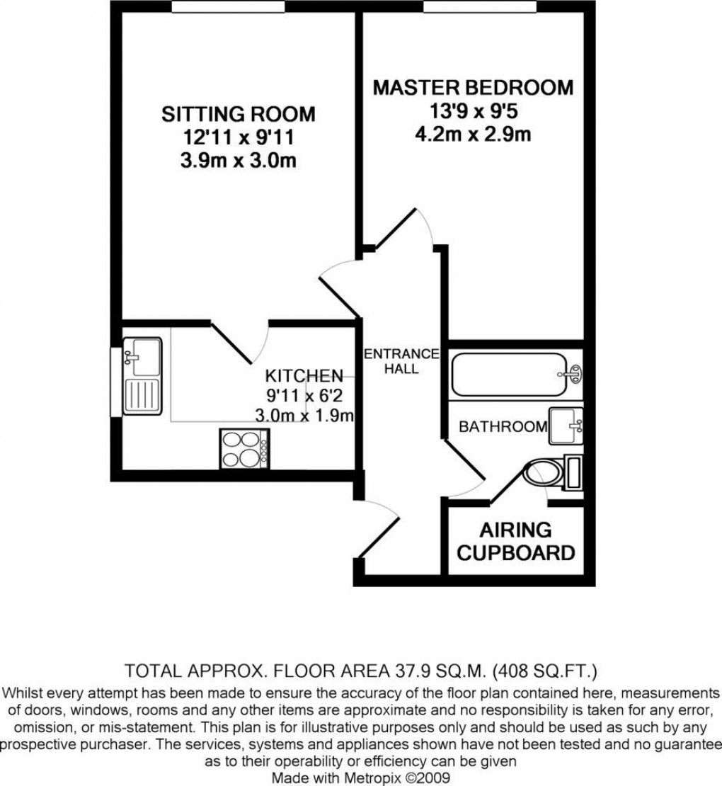 Floorplan for Shepherds Pool, Evesham