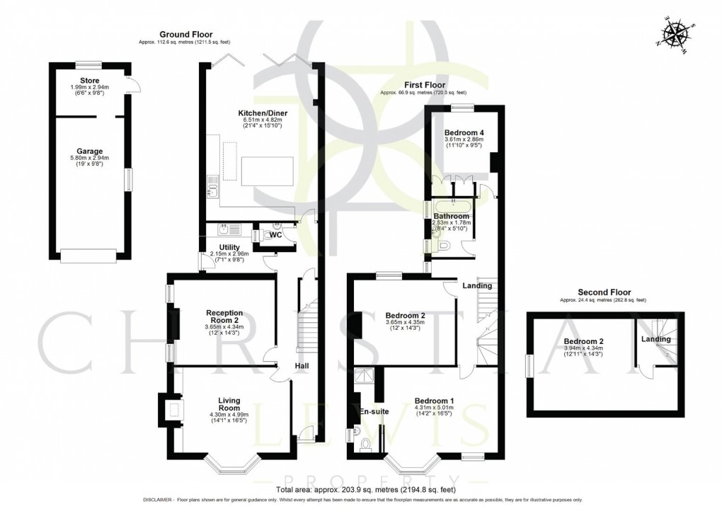 Floorplan for Northwick Road, Evesham