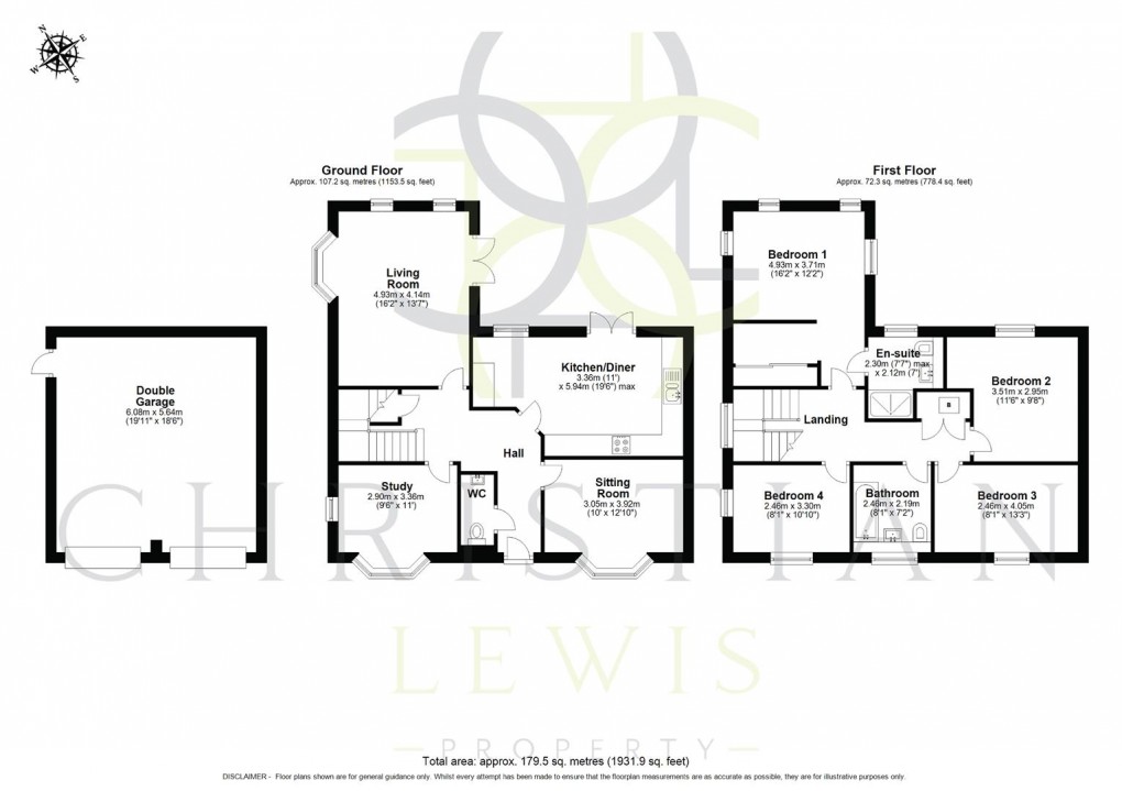 Floorplan for Station Road, Bretforton