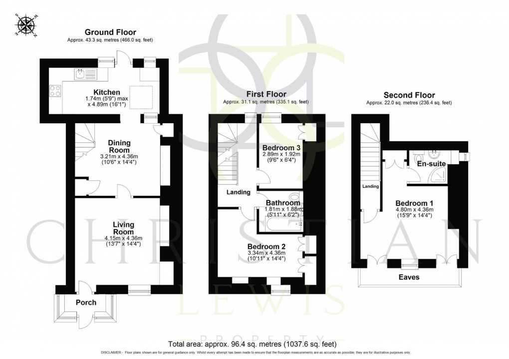 Floorplan for Main Street, Willersey, Broadway