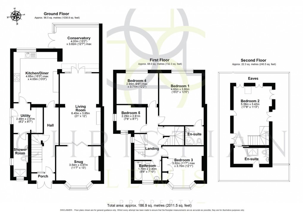 Floorplan for Cheltenham Road, Evesham